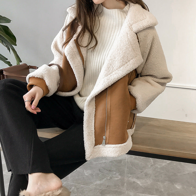 Women’s Oversized Winter Coat Soft Warm Relaxed Fit