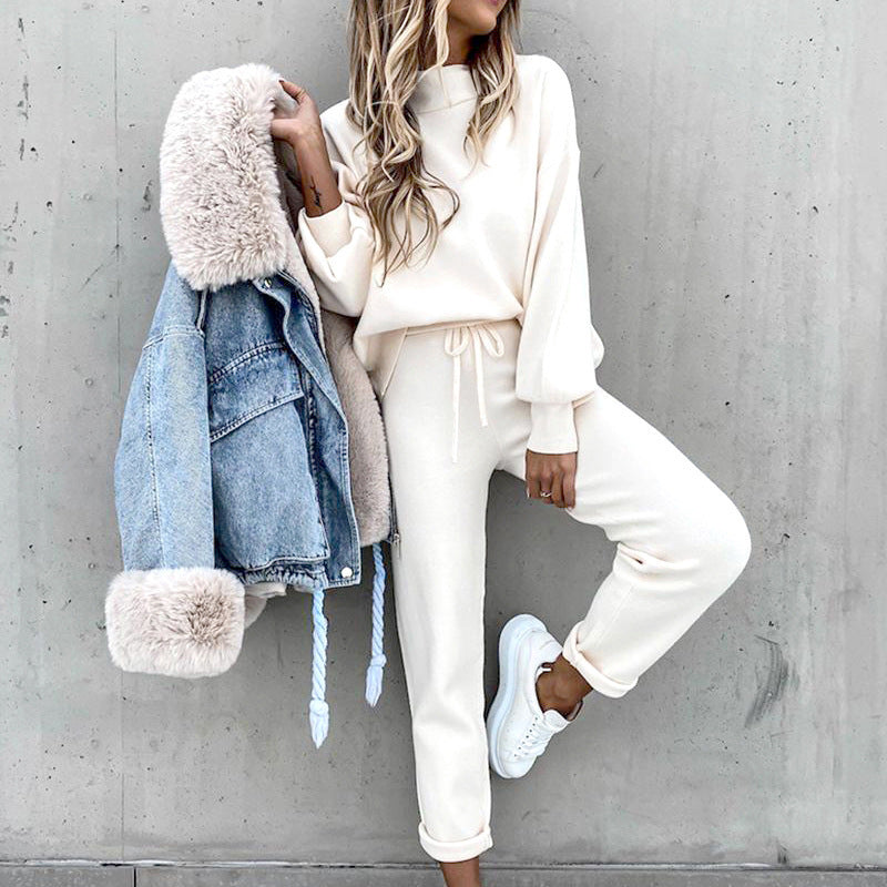 Women’s Matching Tracksuit Set Comfortable Casual Two-Piece