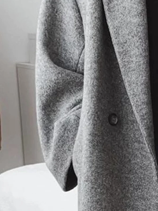 Women's Modern Fashion Oversized Warm Long Coat