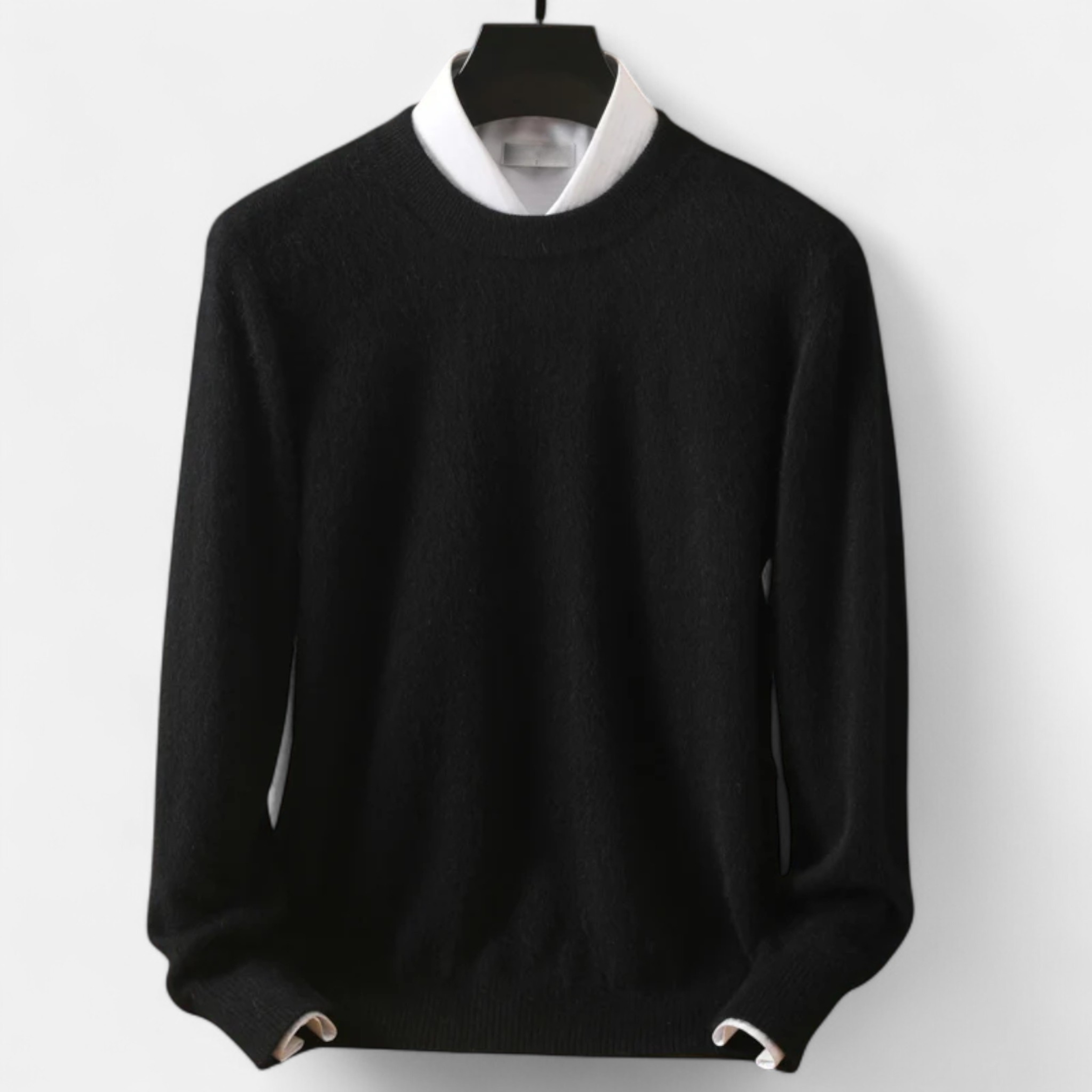 Men’s Timeless Heritage Knit Cashmere Sweater for Cold Weather
