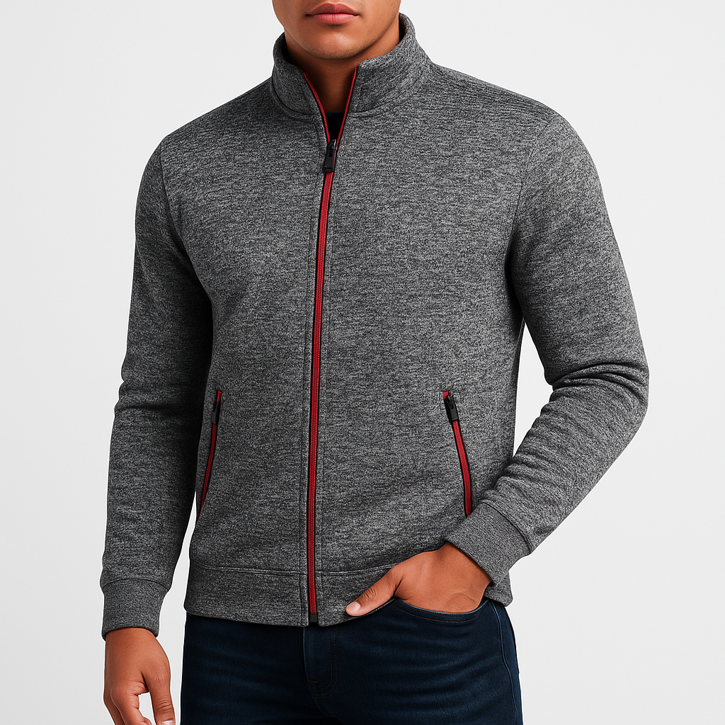 Zip Knit Cardigan