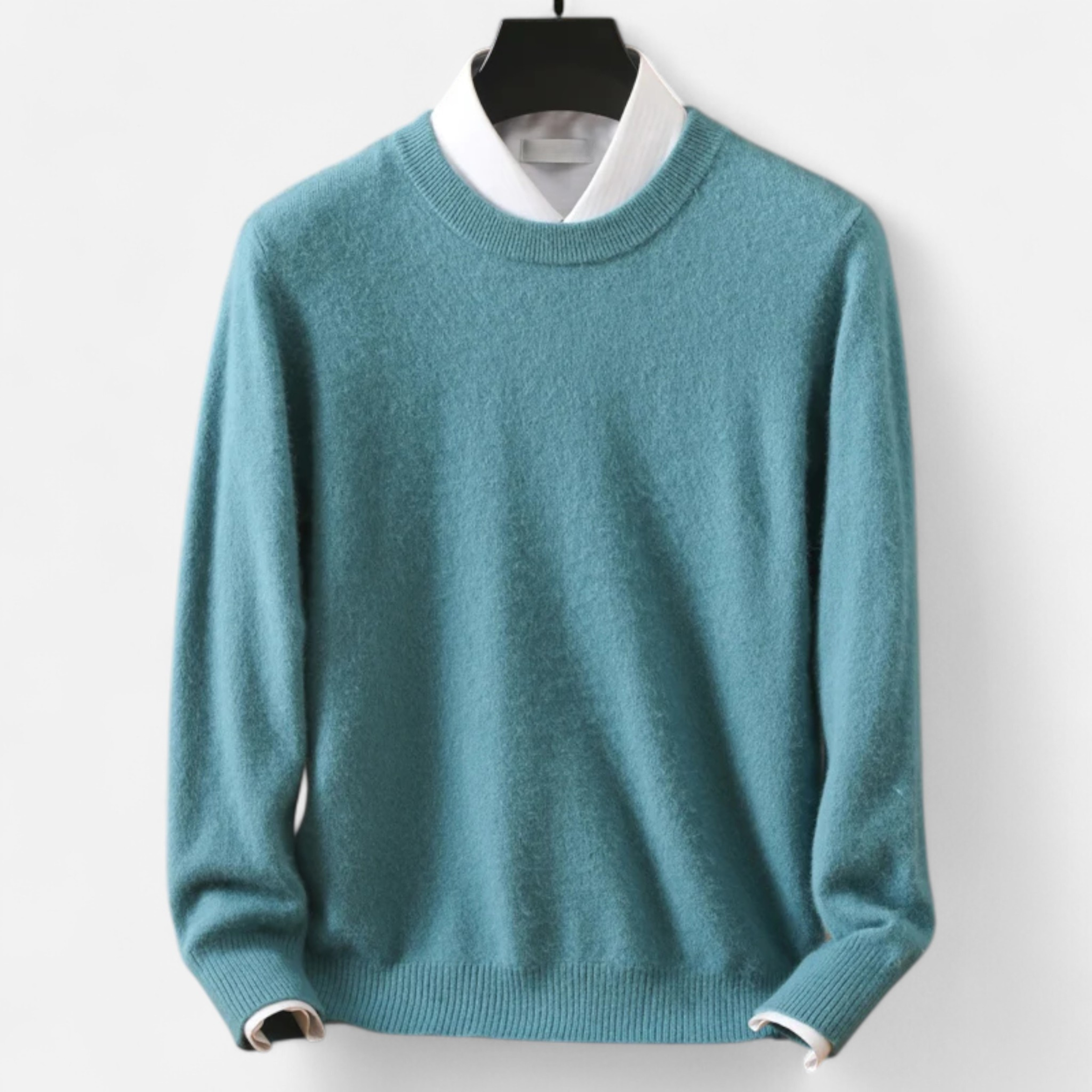 Men’s Timeless Heritage Knit Cashmere Sweater for Cold Weather