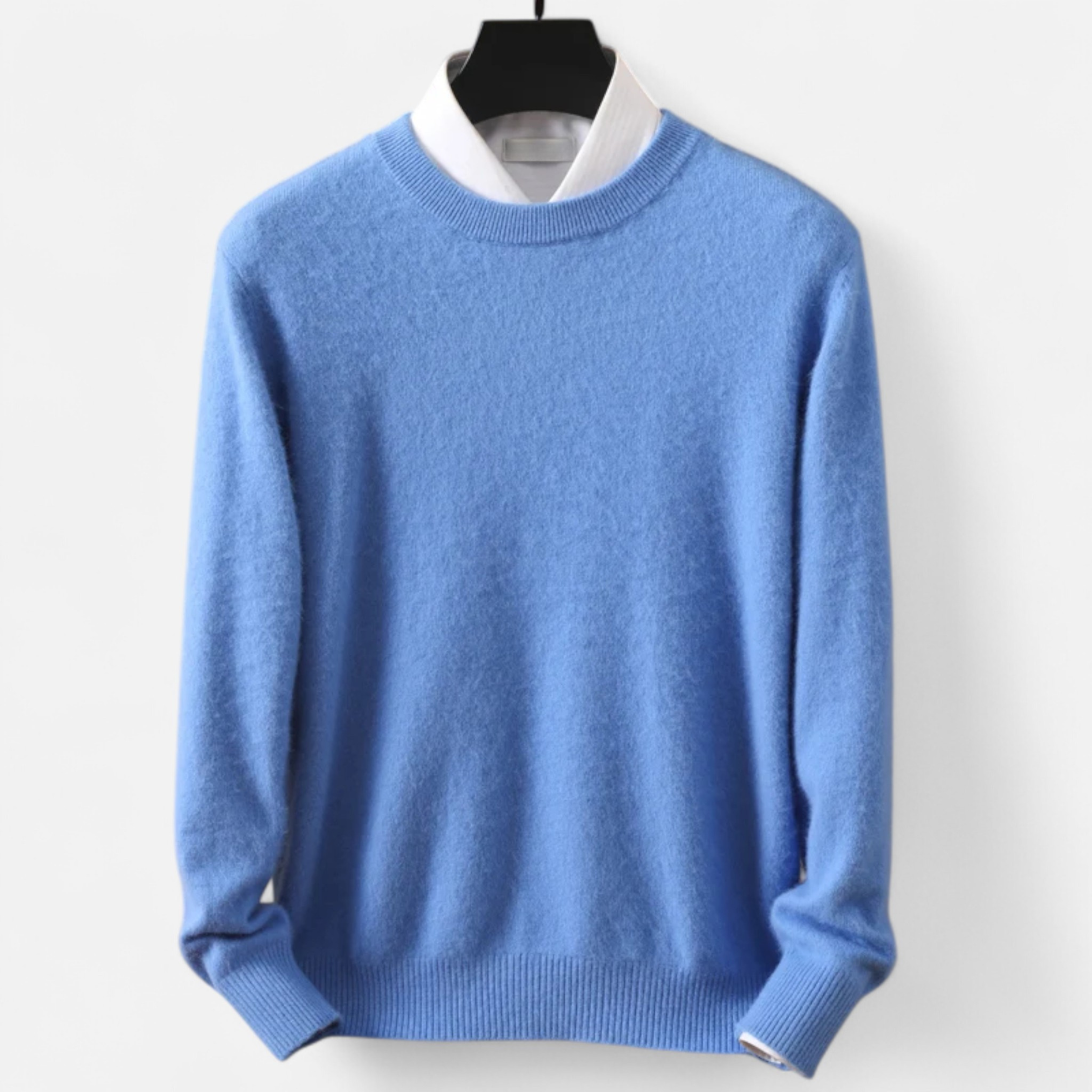 Men’s Timeless Heritage Knit Cashmere Sweater for Cold Weather