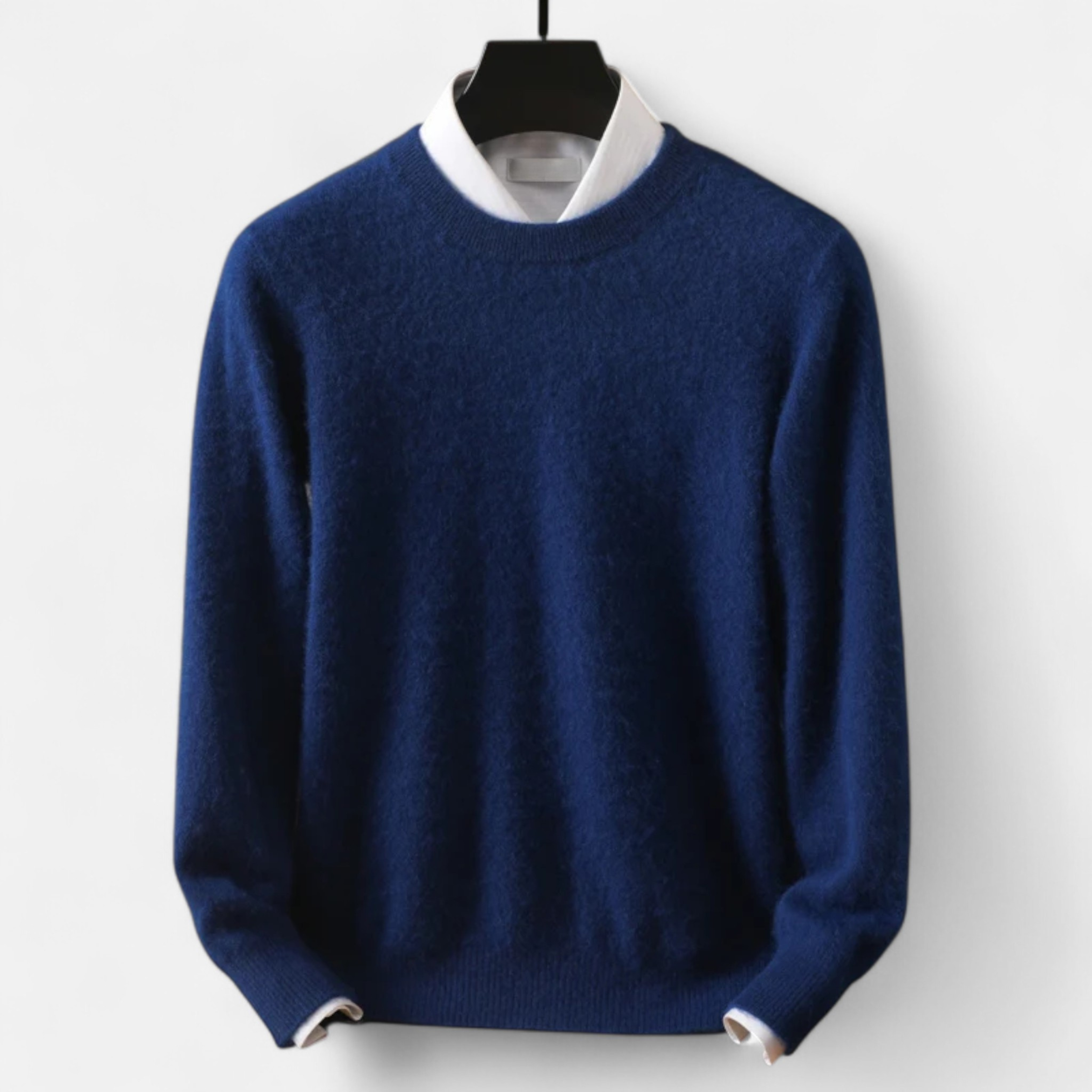 Men’s Timeless Heritage Knit Cashmere Sweater for Cold Weather