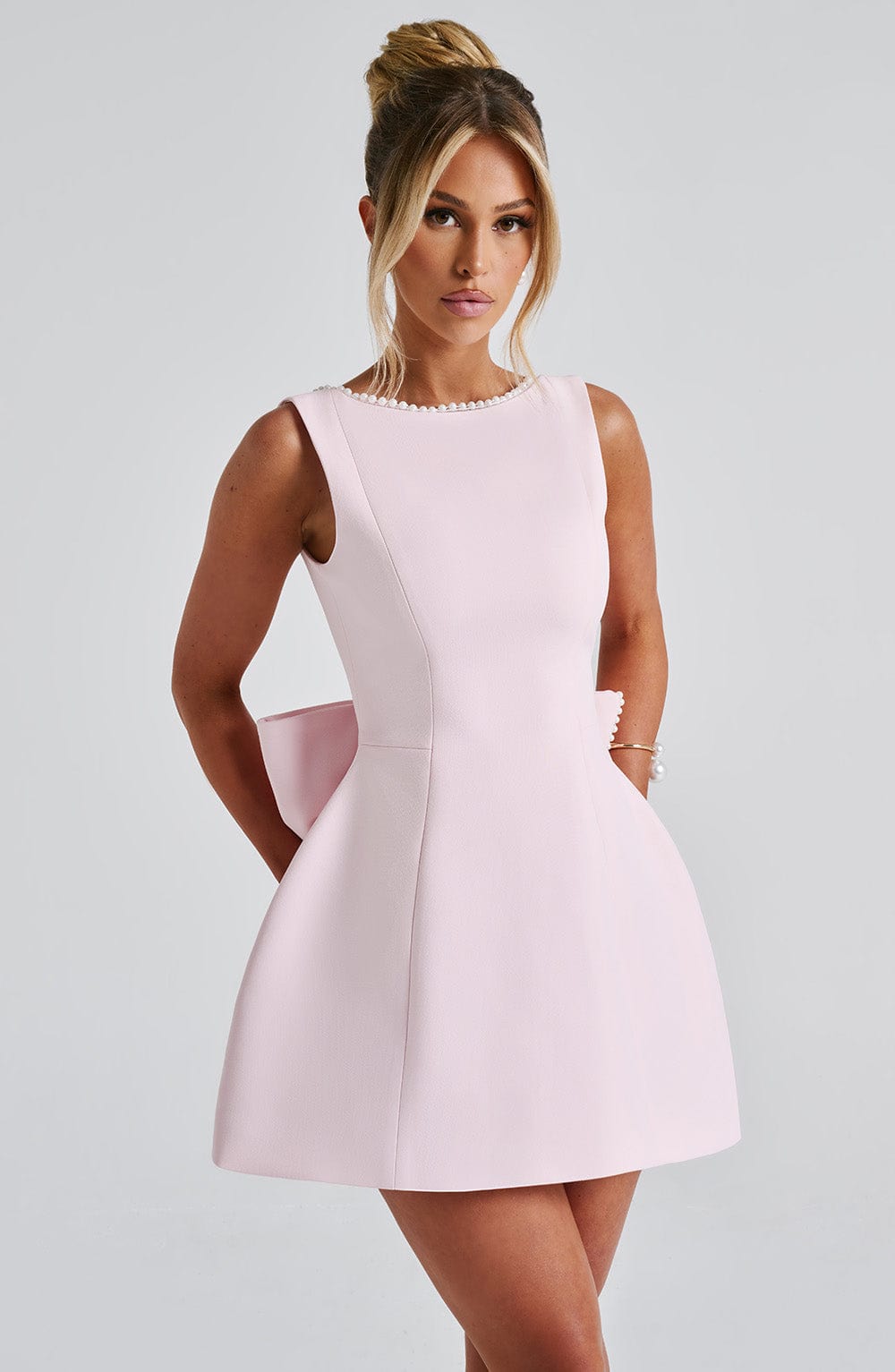Fancy Cocktail Party Mini Wedding Guest Dress for Women