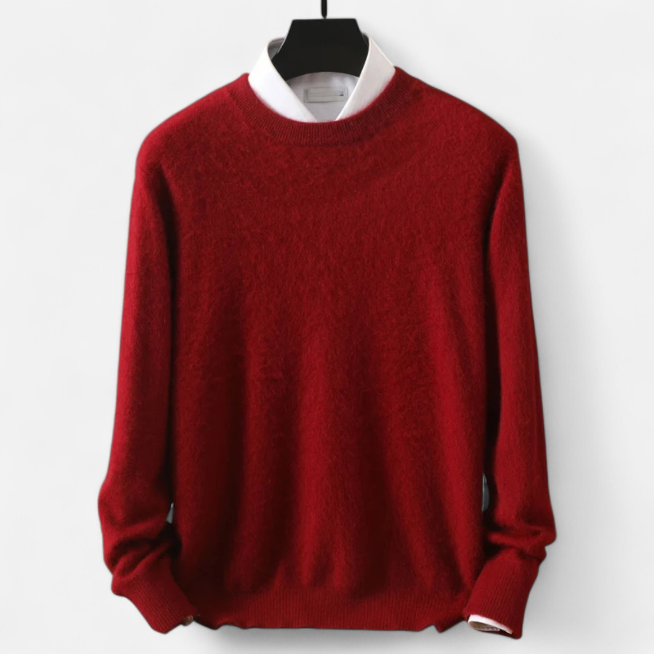 Men’s Timeless Heritage Knit Cashmere Sweater for Cold Weather