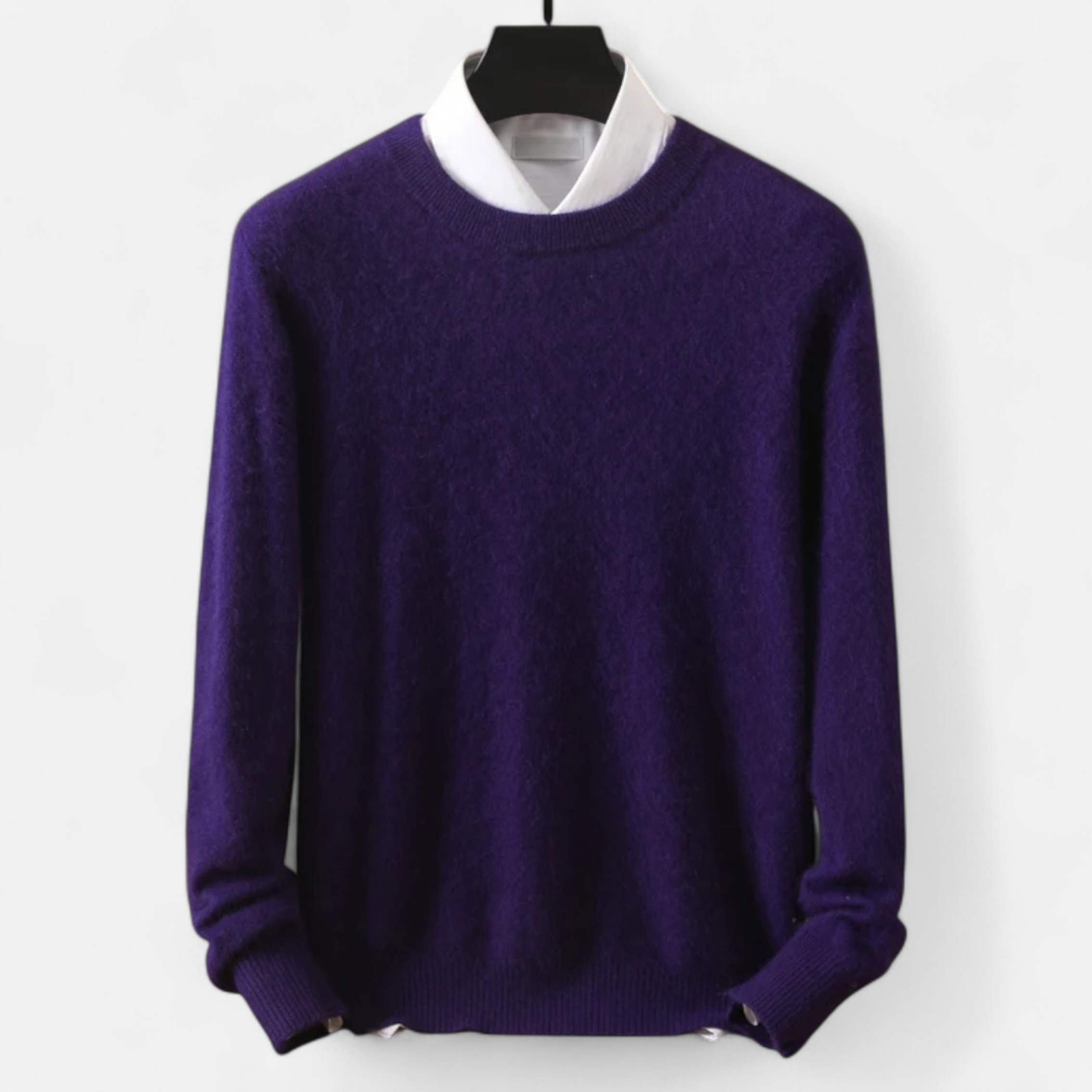 Men’s Timeless Heritage Knit Cashmere Sweater for Cold Weather