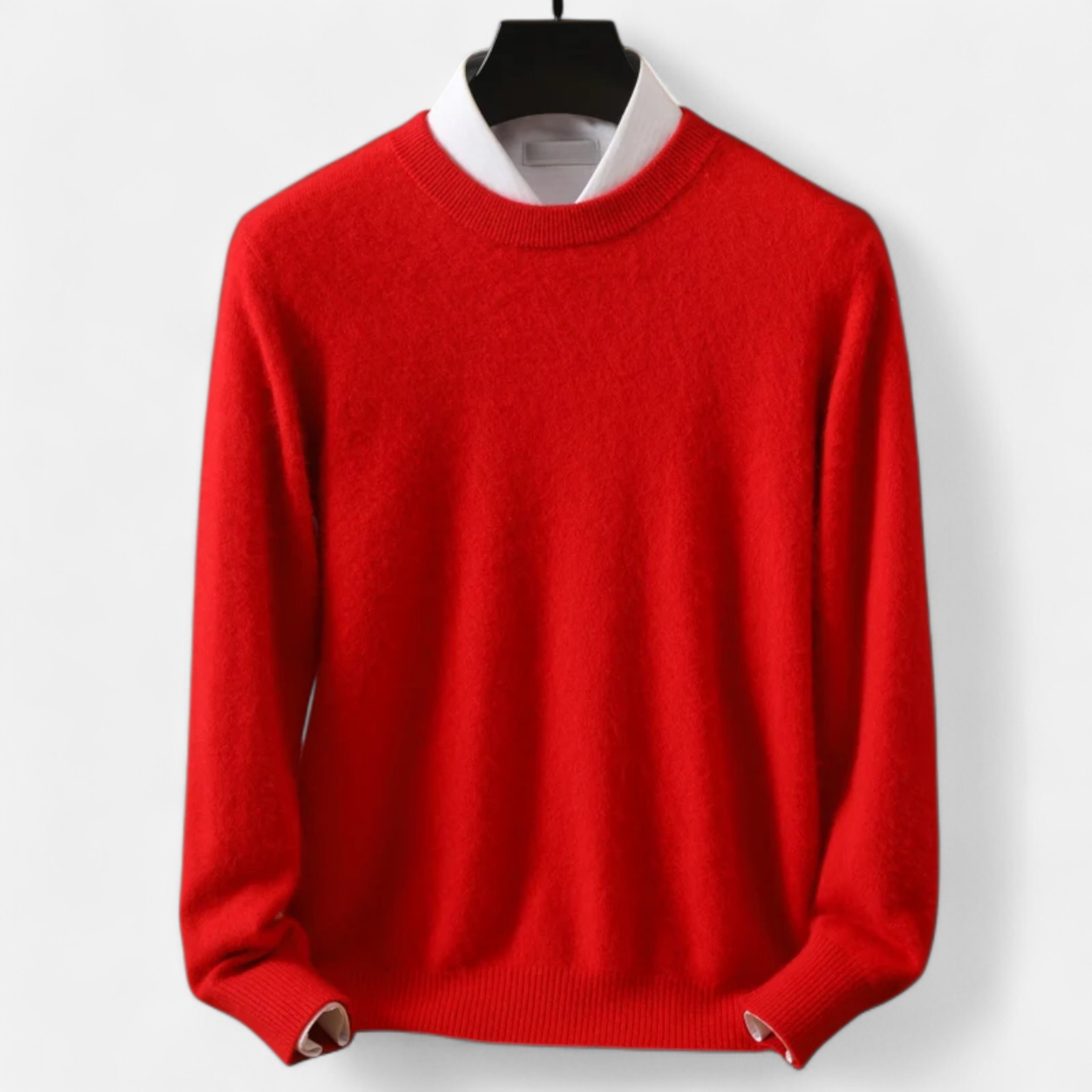 Men’s Timeless Heritage Knit Cashmere Sweater for Cold Weather