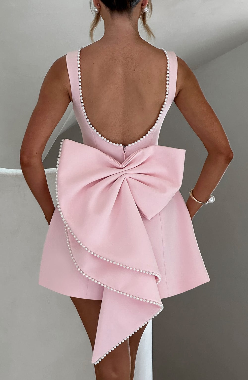 Fancy Cocktail Party Mini Wedding Guest Dress for Women