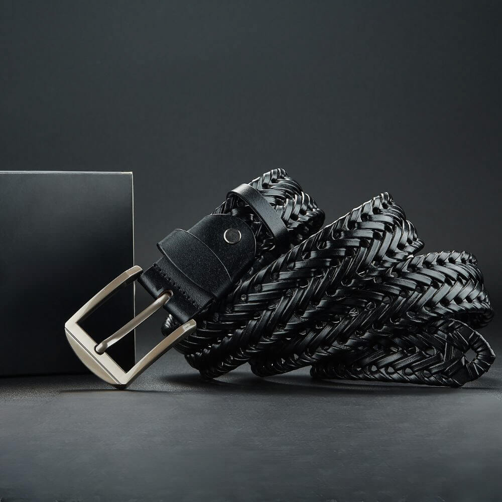 Lancelot | Men’s Hand-Braided Cowhide Leather Belt