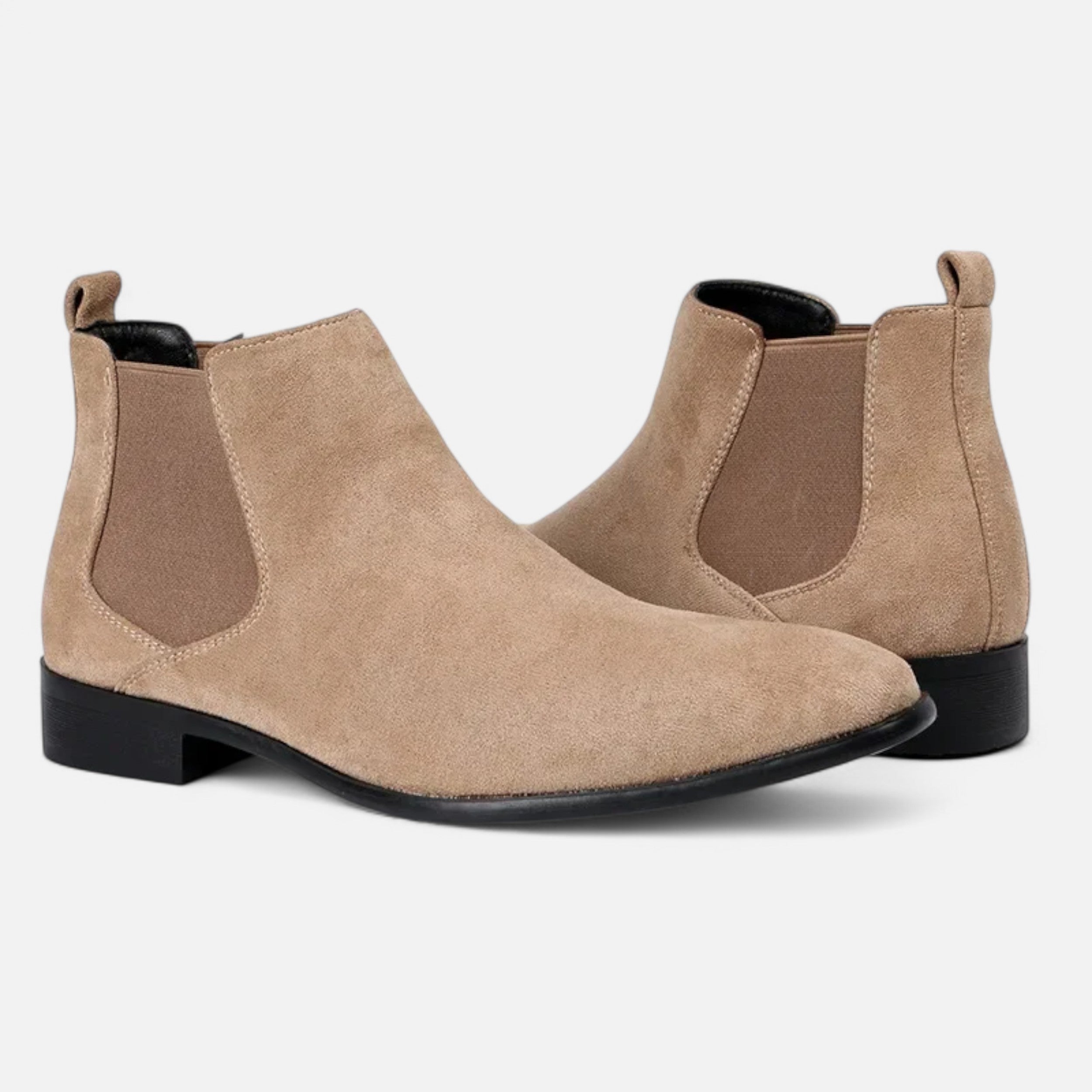 Men’s Elegance Sturdy Non-Slip Suede Chelsea Boots