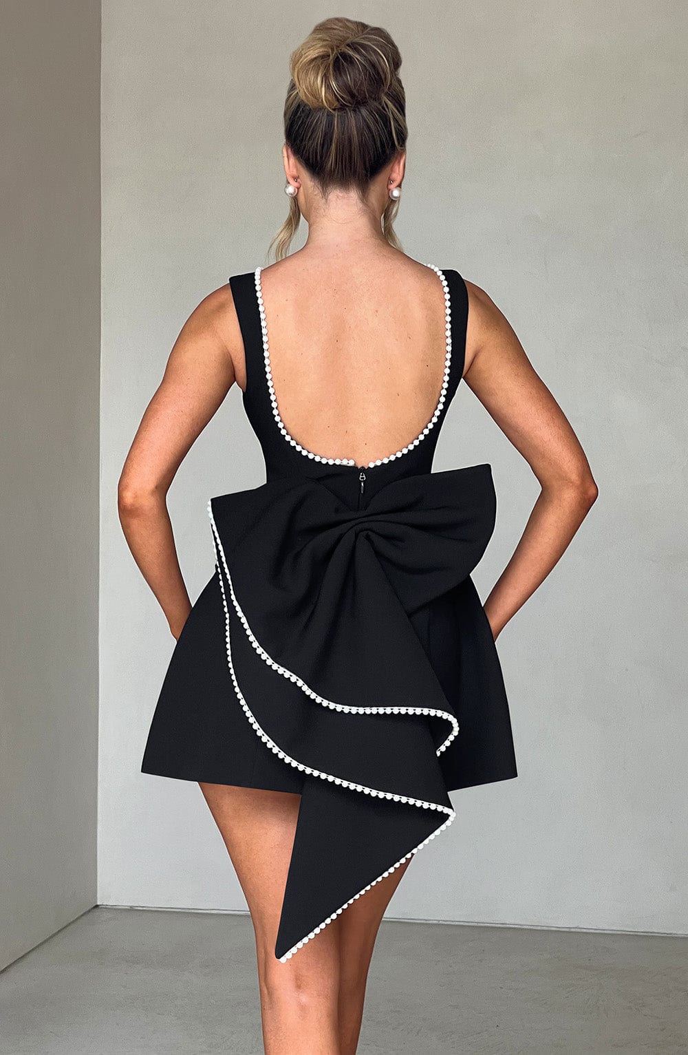 Fancy Cocktail Party Mini Wedding Guest Dress for Women