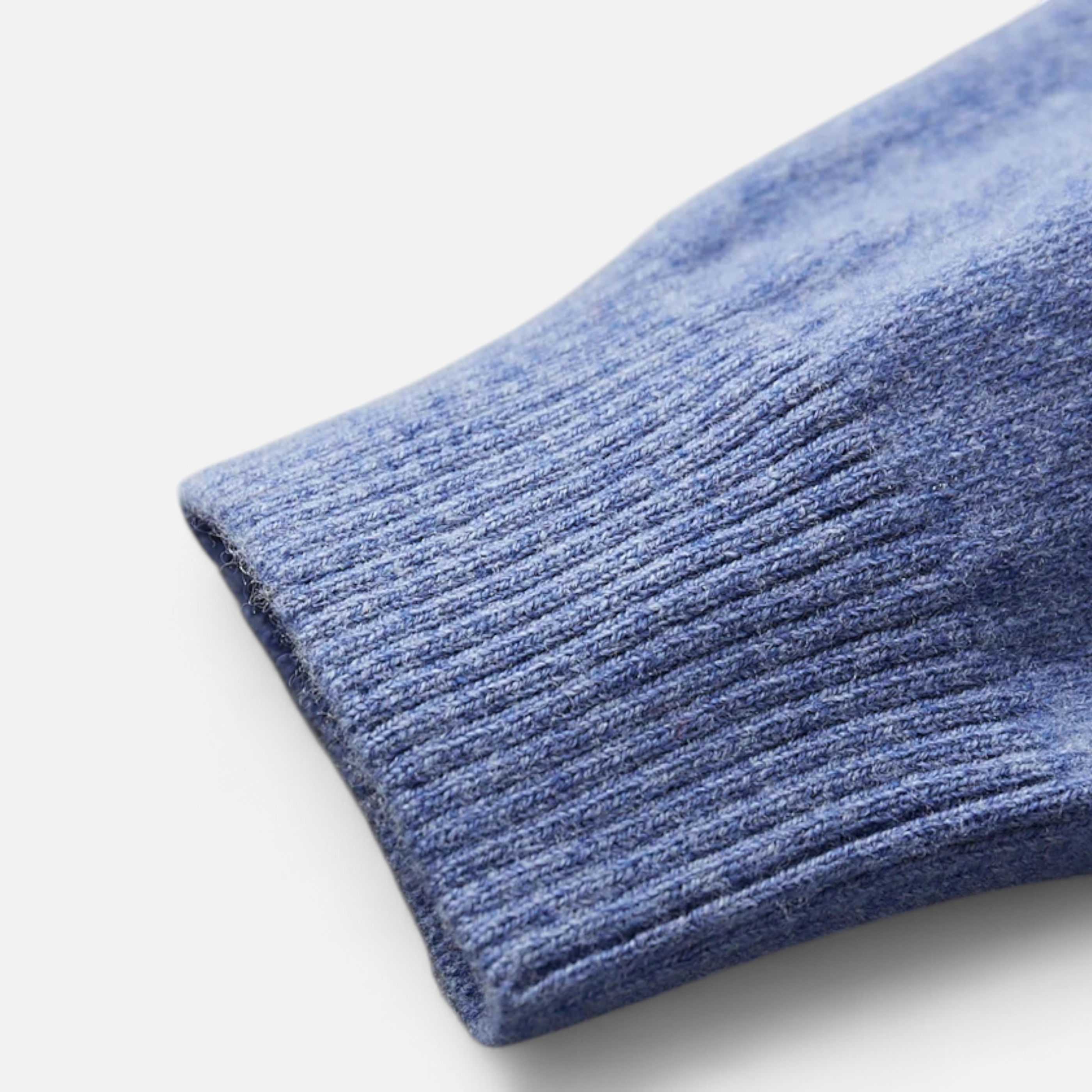 Smart-Casual Warm Merino Polo Sweater for Men