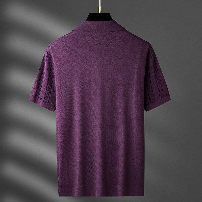 Volter | Men’s Viscose Knit Polo