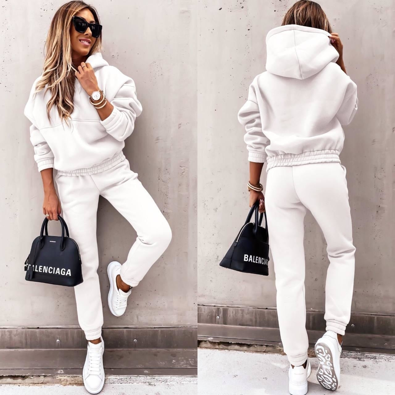 Functional two pieces tracksuit set for women - Casual Hooded and Trouser