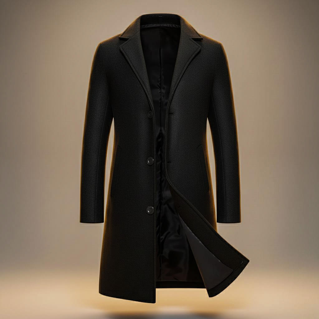 Peruvia | Men’s Organic Cotton Minimal Coat