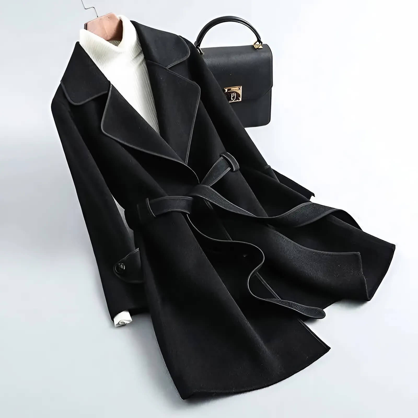 Elorisa | Women’s A-Line Wool Blend Coat
