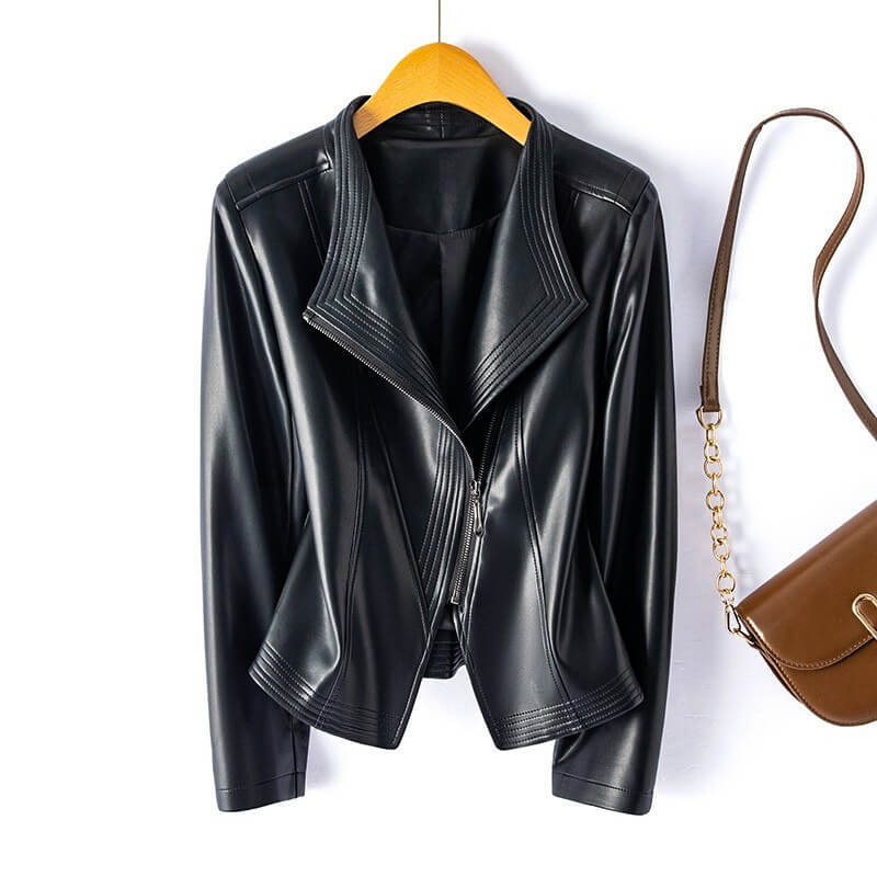 Veronica | Women’s Vegan Leather Moto Jacket