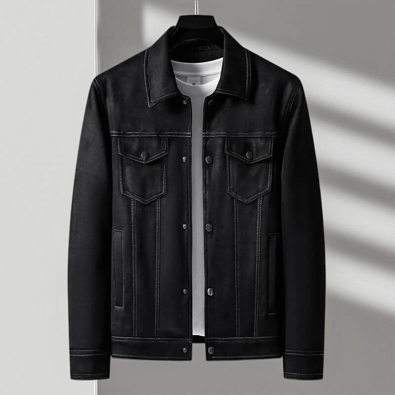 Rozen | Men’s Suede Retro Jacket
