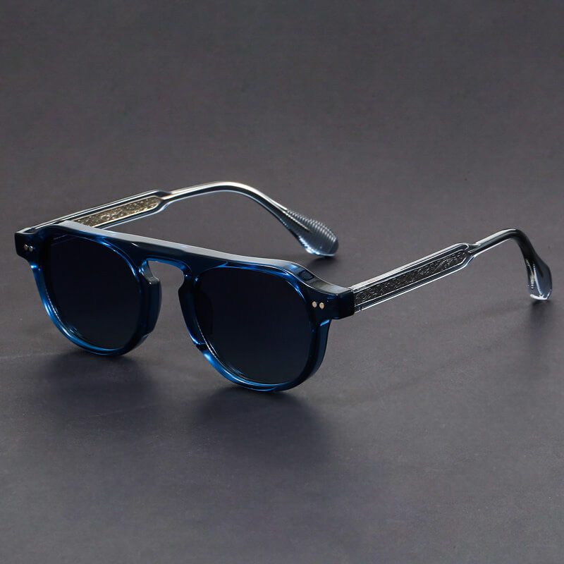 Riccardi | Round Retro Sunglasses