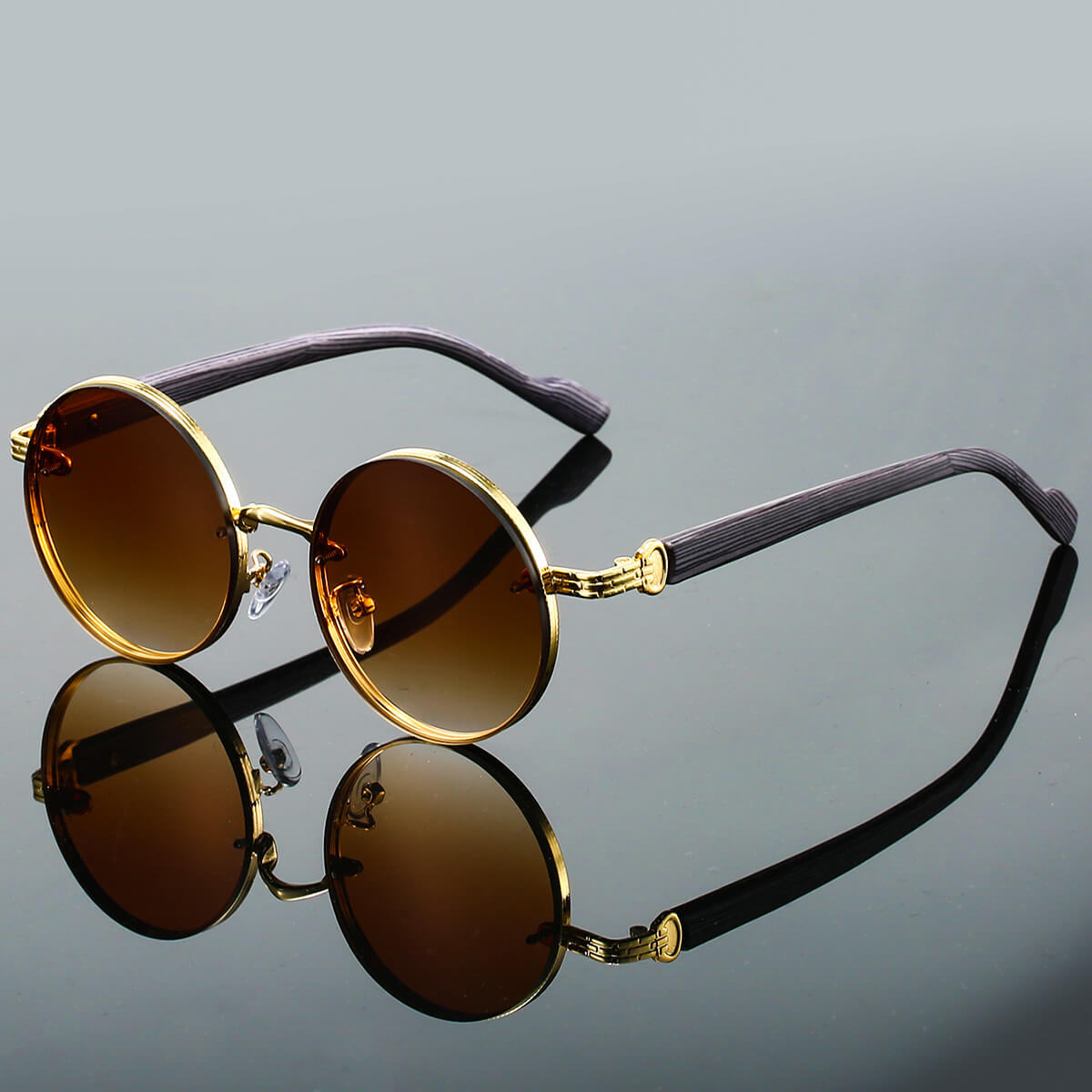 Torvane | Men’s Round Metal Sunglasses