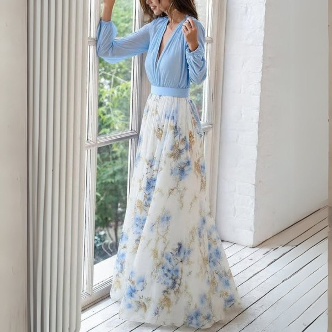 Women's Stunning Floral Maxi Party Dress for All Occasion
