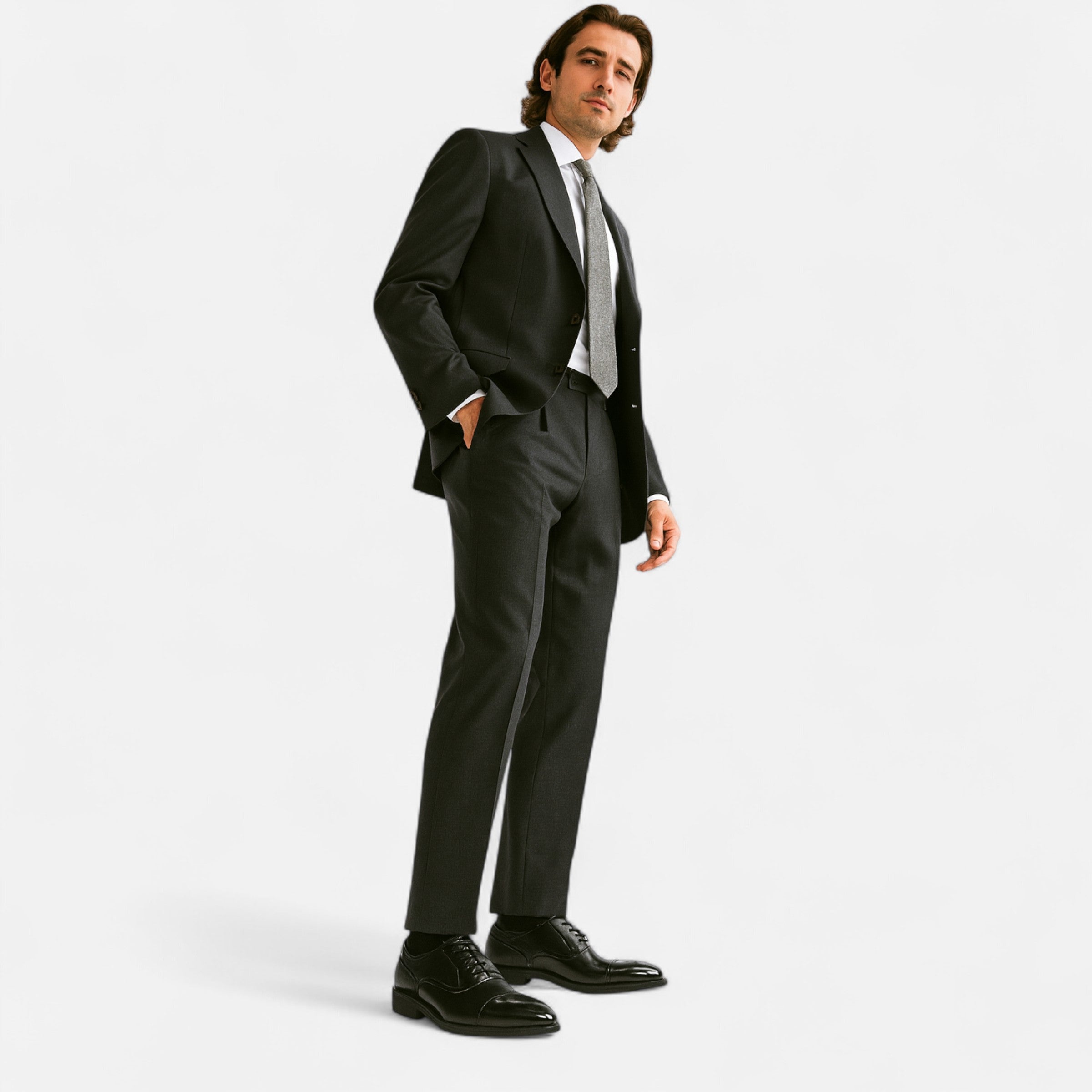 Men’s Retro Elegance Carved Business Formal Shoes