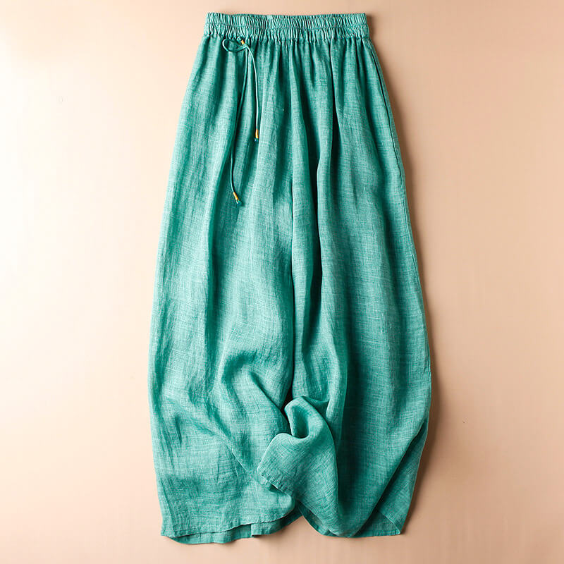 Eleyna | Women’s Cotton-Linen Summer Pants