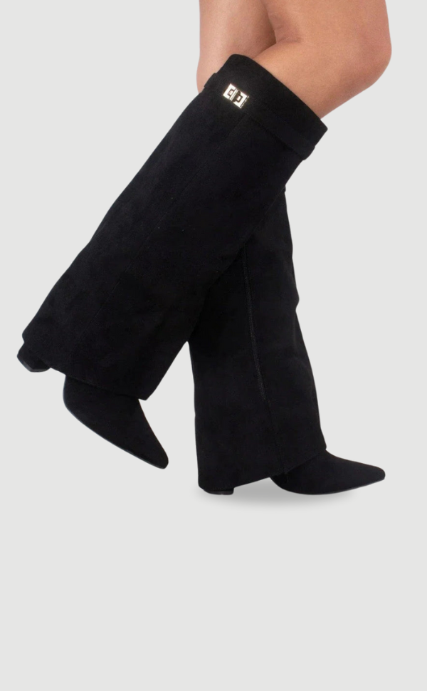 Women’s Outdoor Winter Buckle Thigh-High Boots