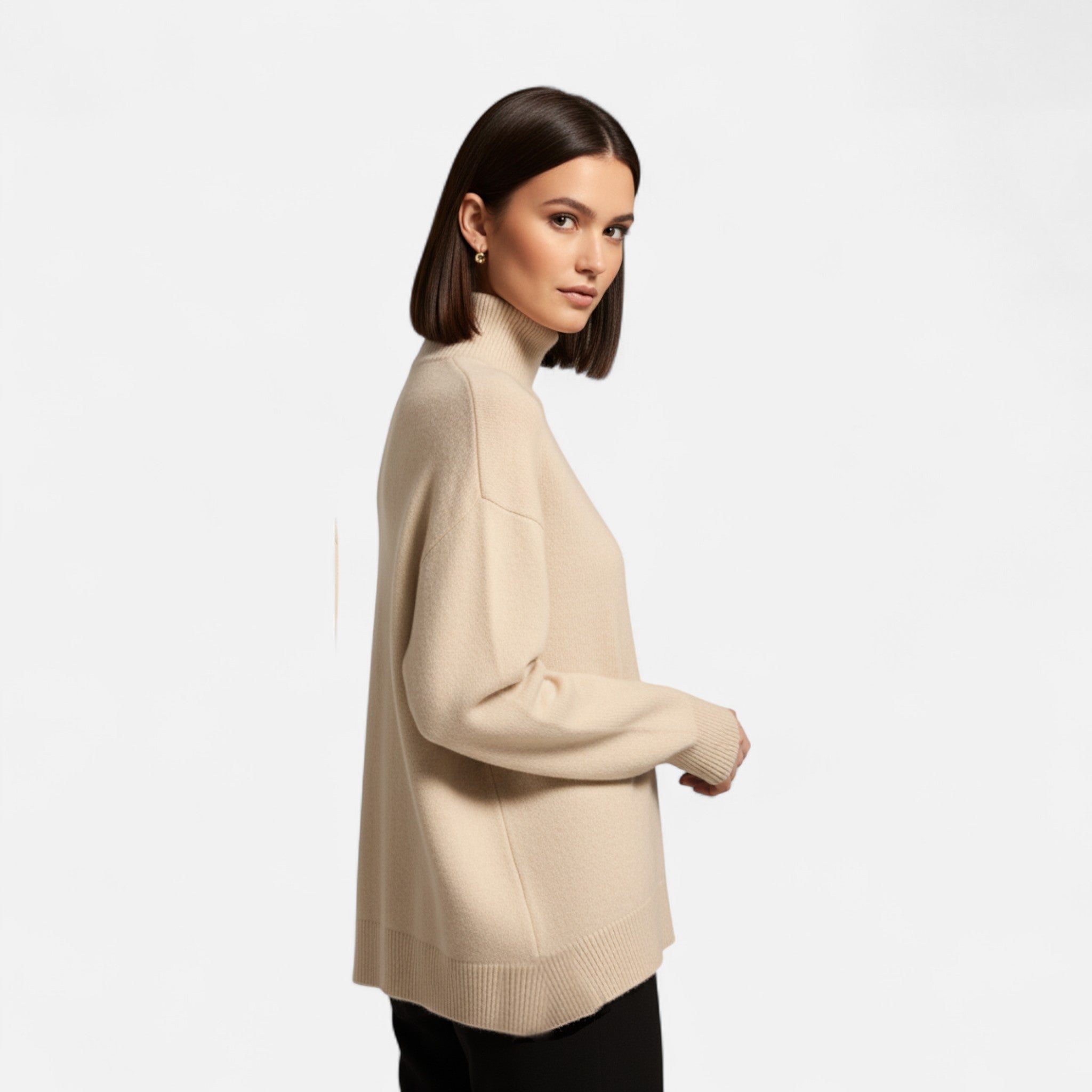 Women's Fashion Soft Turtleneck Warm Sweater