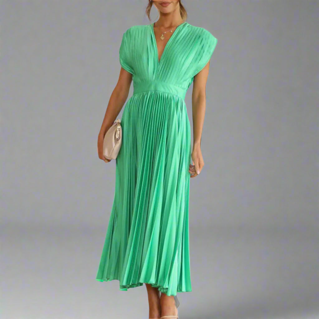 Timeless Women's Relaxed Evening Wedding Midi Dress for Every Occasion