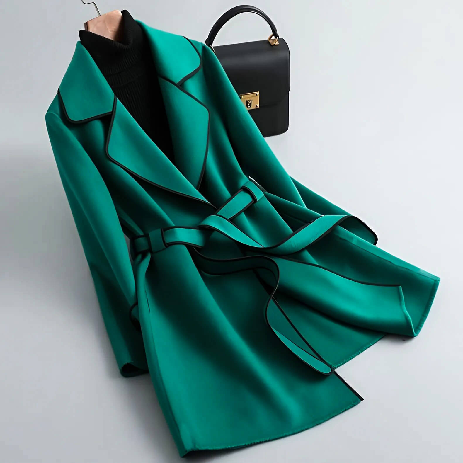 Elorisa | Women’s A-Line Wool Blend Coat