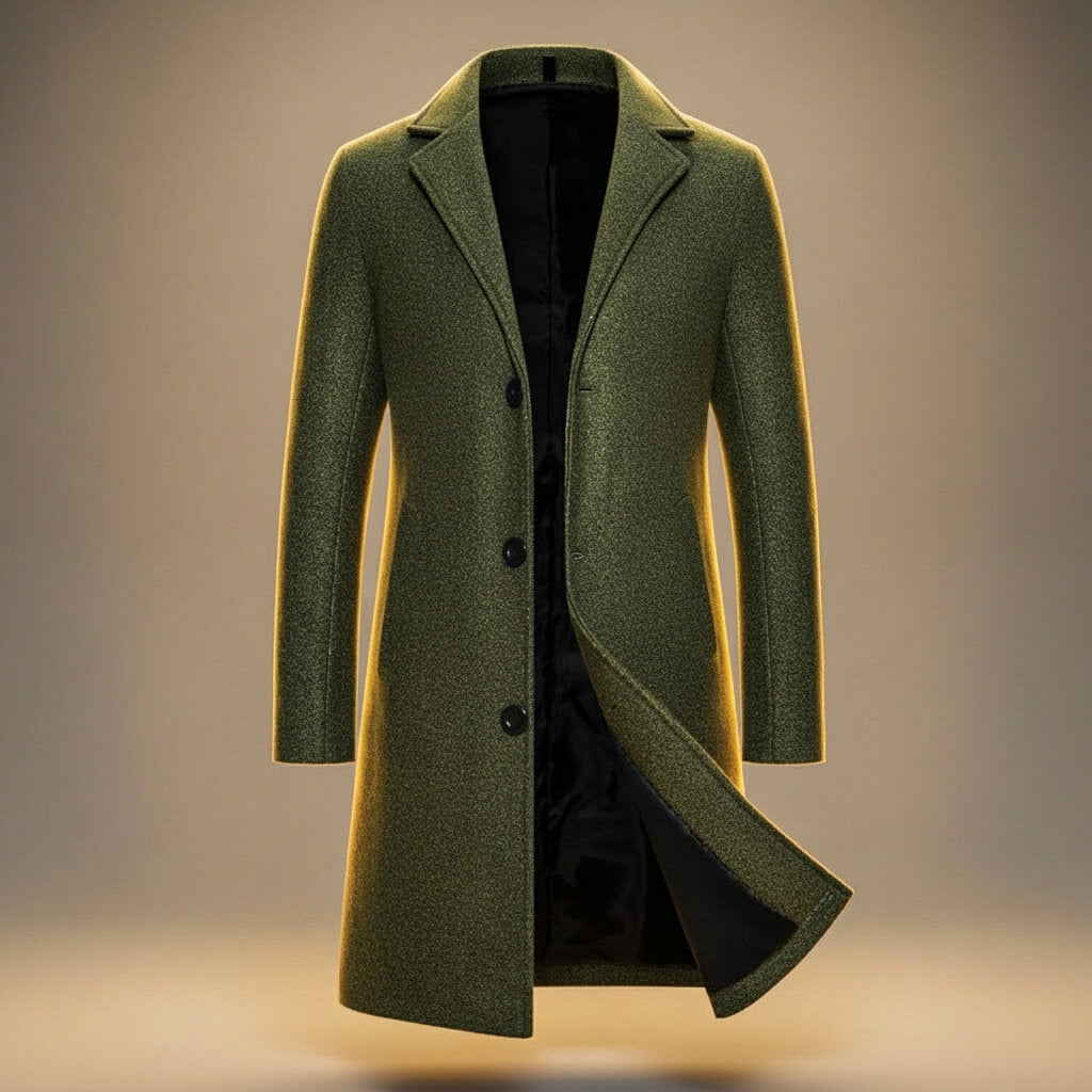 Peruvia | Men’s Organic Cotton Minimal Coat