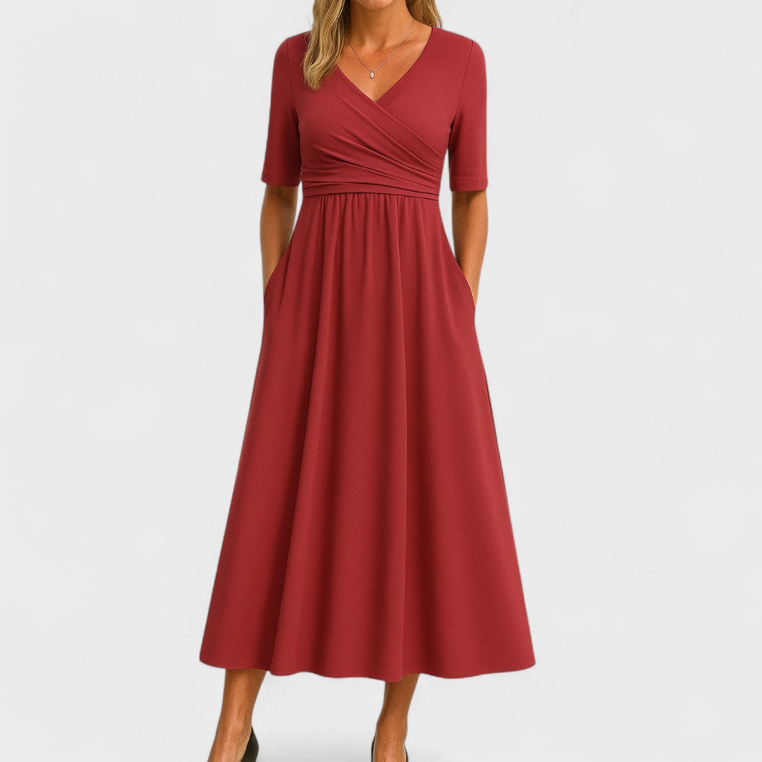 Women’s Flattering A-Line Summer Dress