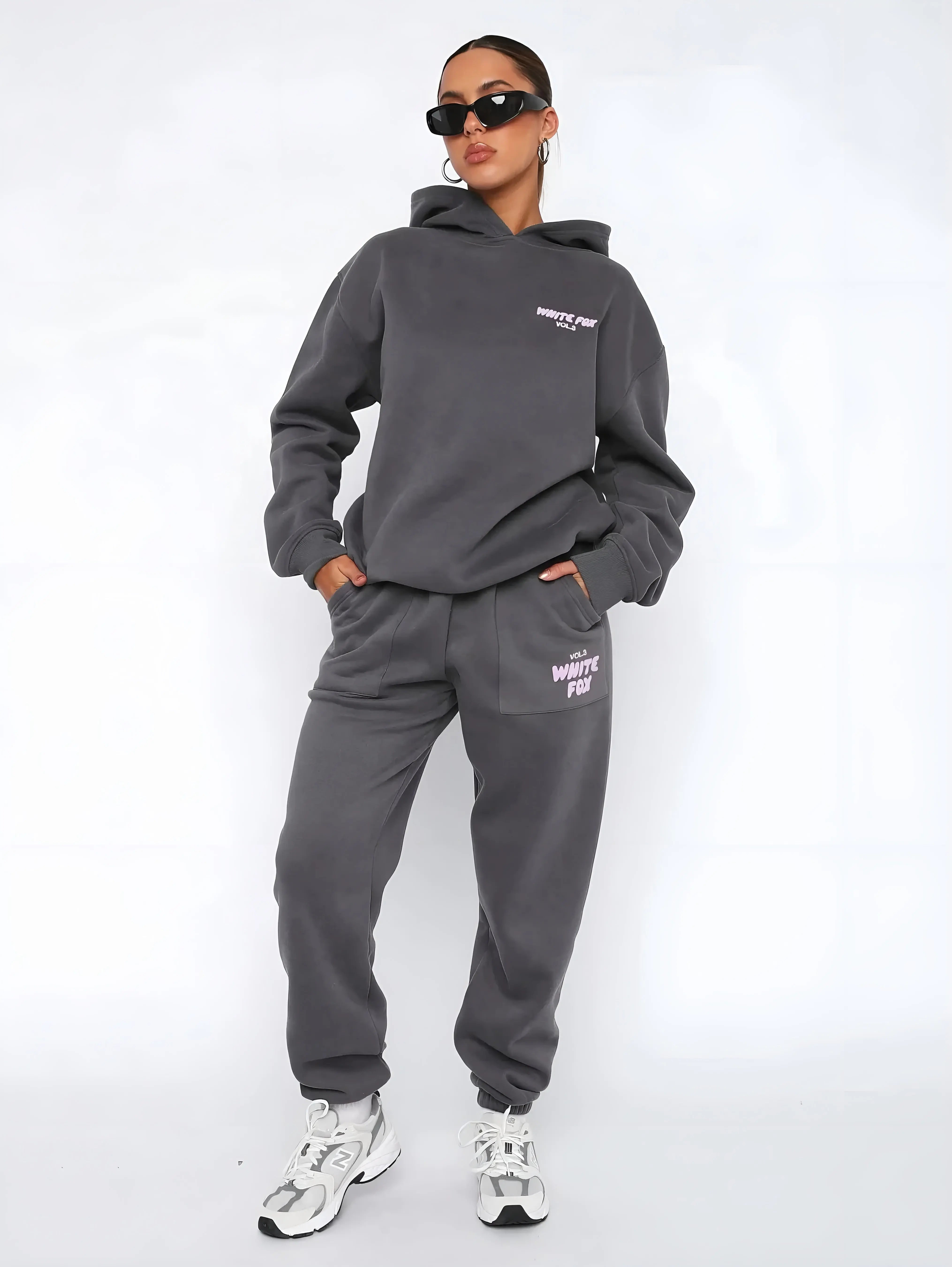 Kiera | Women’s Cropped Hoodie and Jogger Set