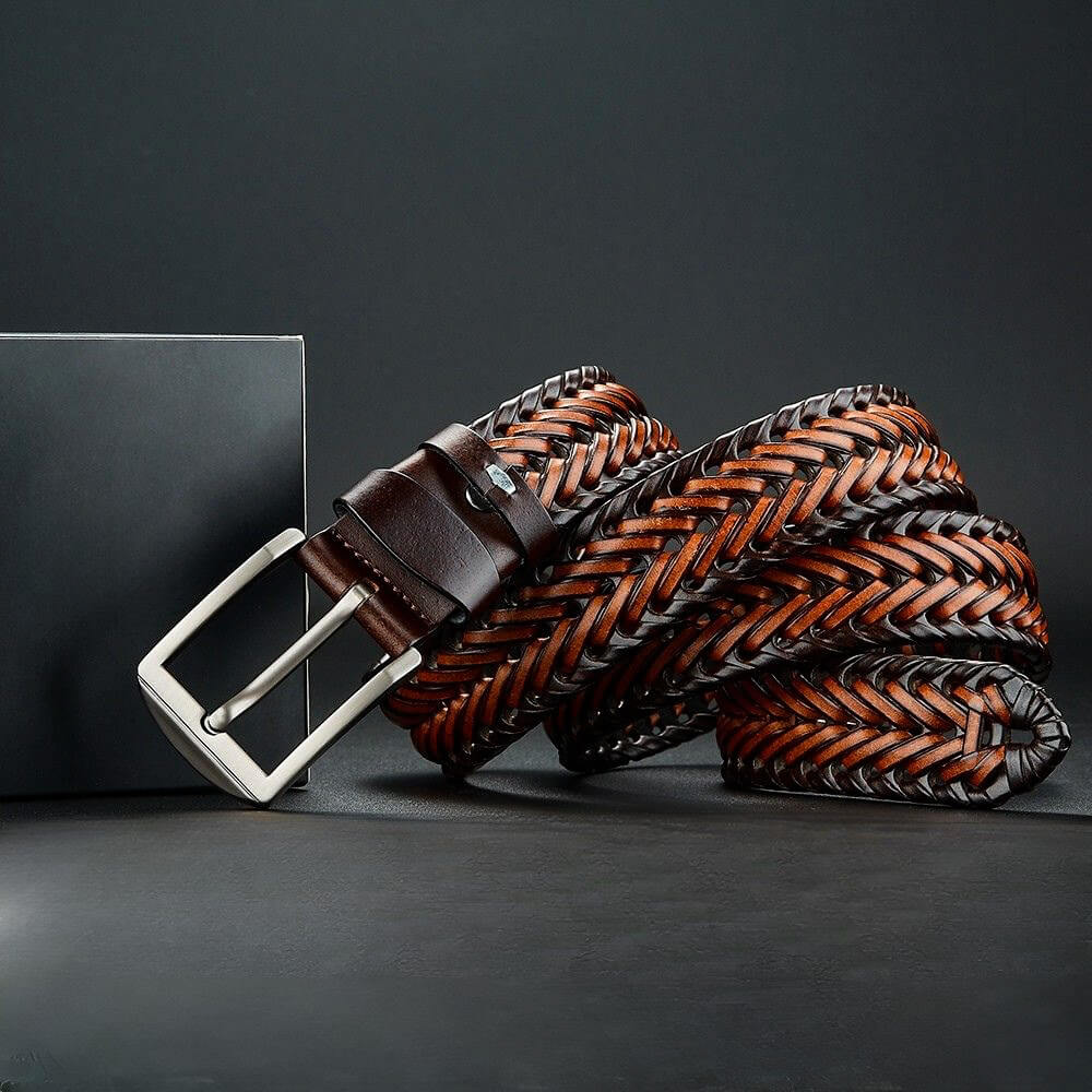 Lancelot | Men’s Hand-Braided Cowhide Leather Belt
