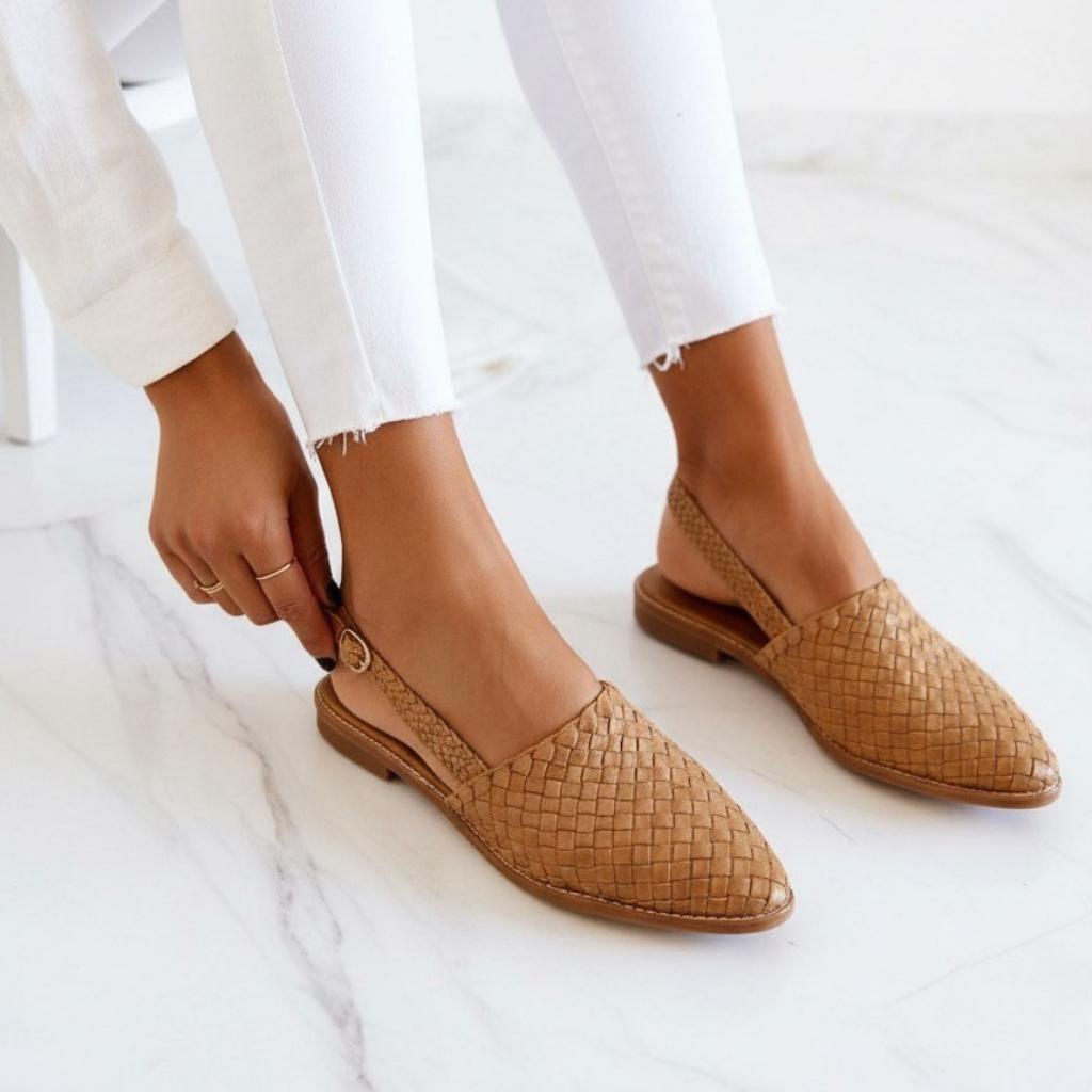 Women's Refined Fashion Artisanal Woven Flats