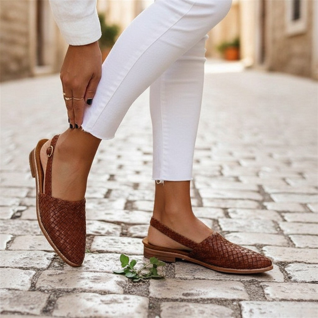 Women's Refined Fashion Artisanal Woven Flats