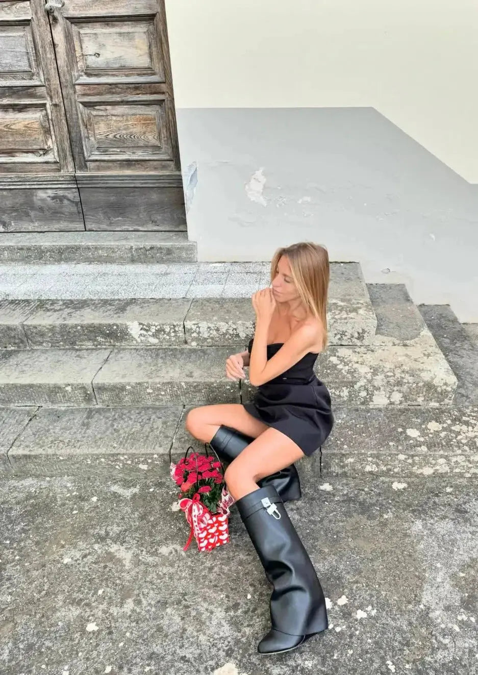 Sienna | Women’s Knee High Wedge Boots