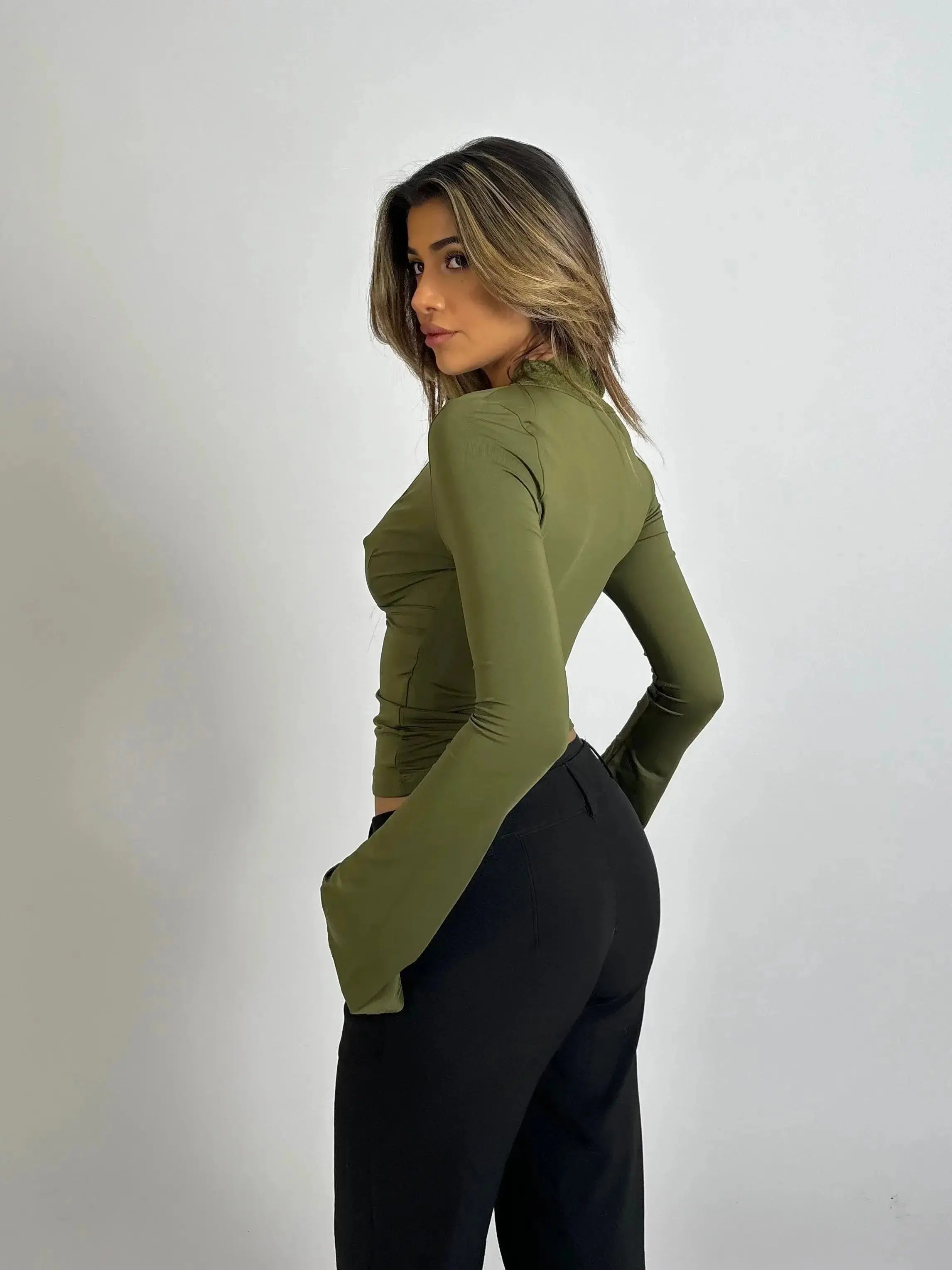 Stell | Women’s Long-Sleeve Wrap Top