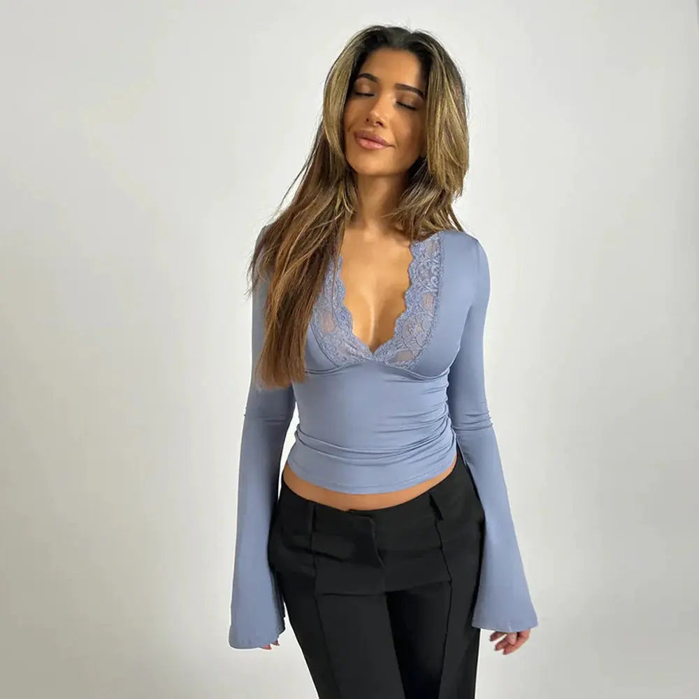 Stell | Women’s Long-Sleeve Wrap Top