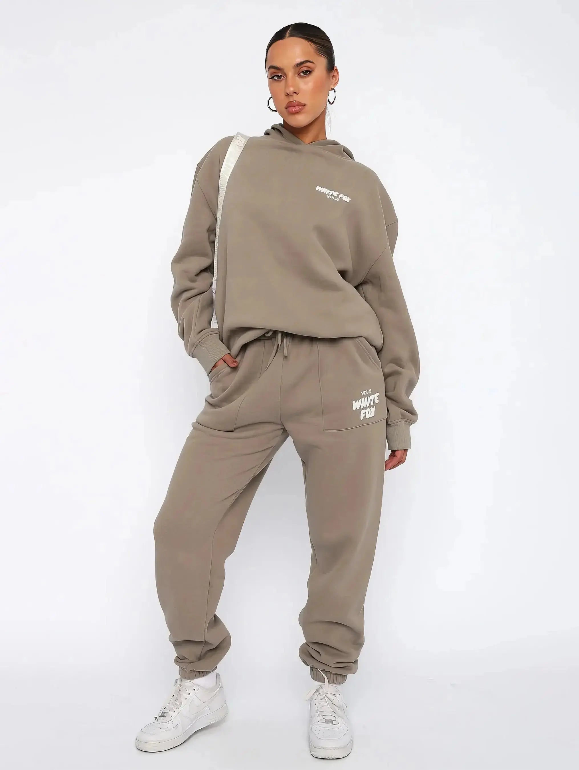 Kiera | Women’s Cropped Hoodie and Jogger Set