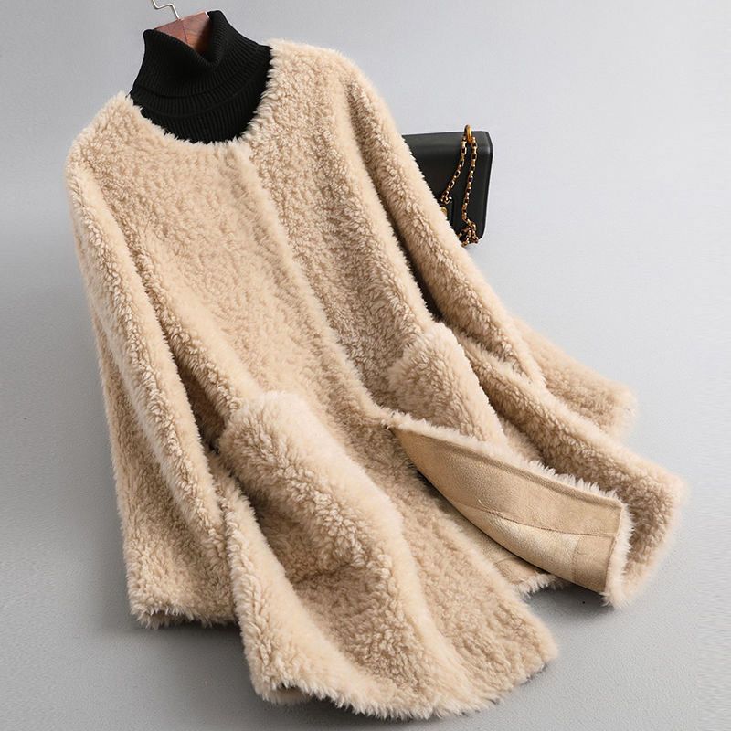 Marsir | Shearling Draped Coat