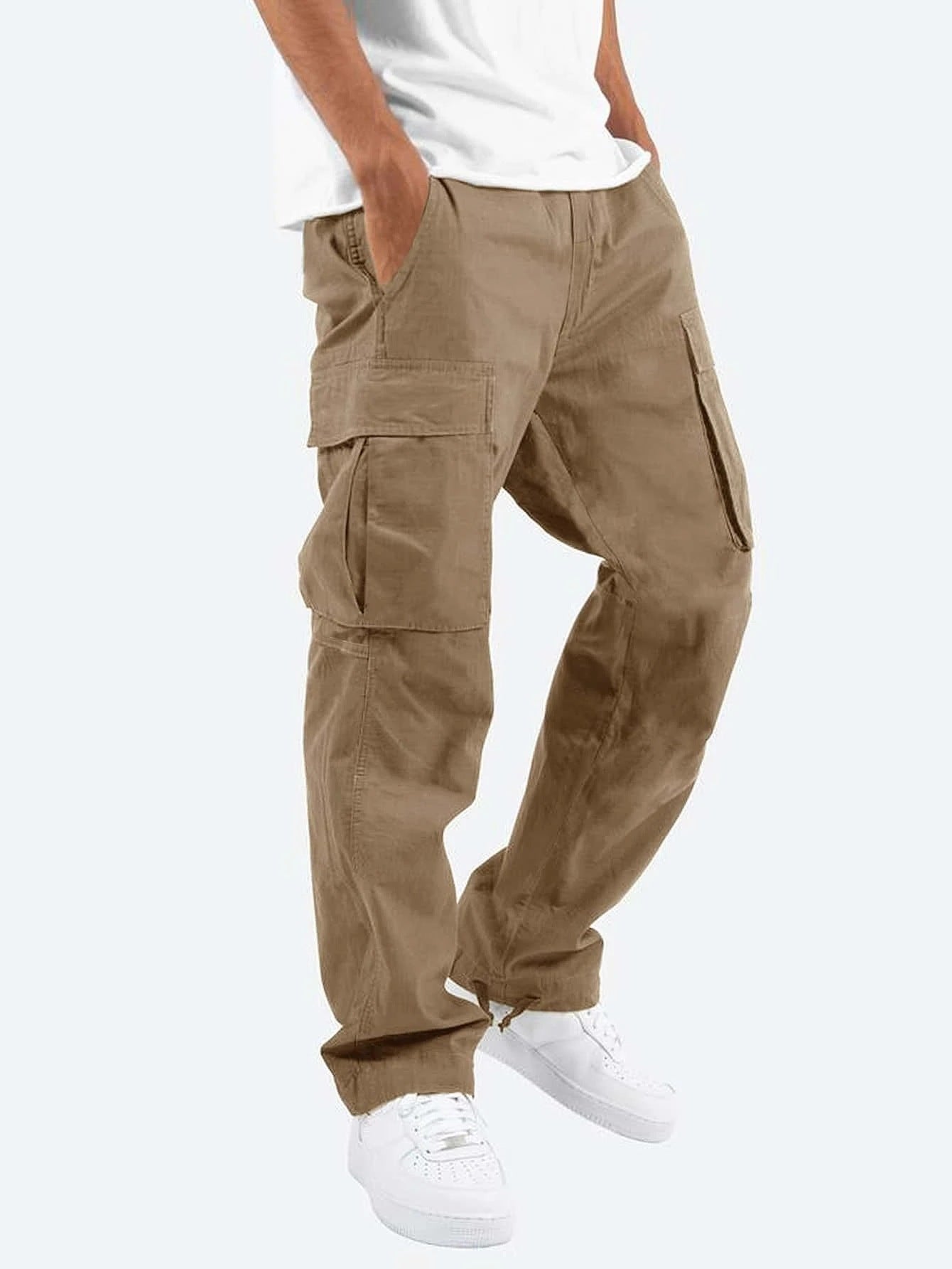 Brenner | Men’s Cargo Pants Casual Fit Trousers