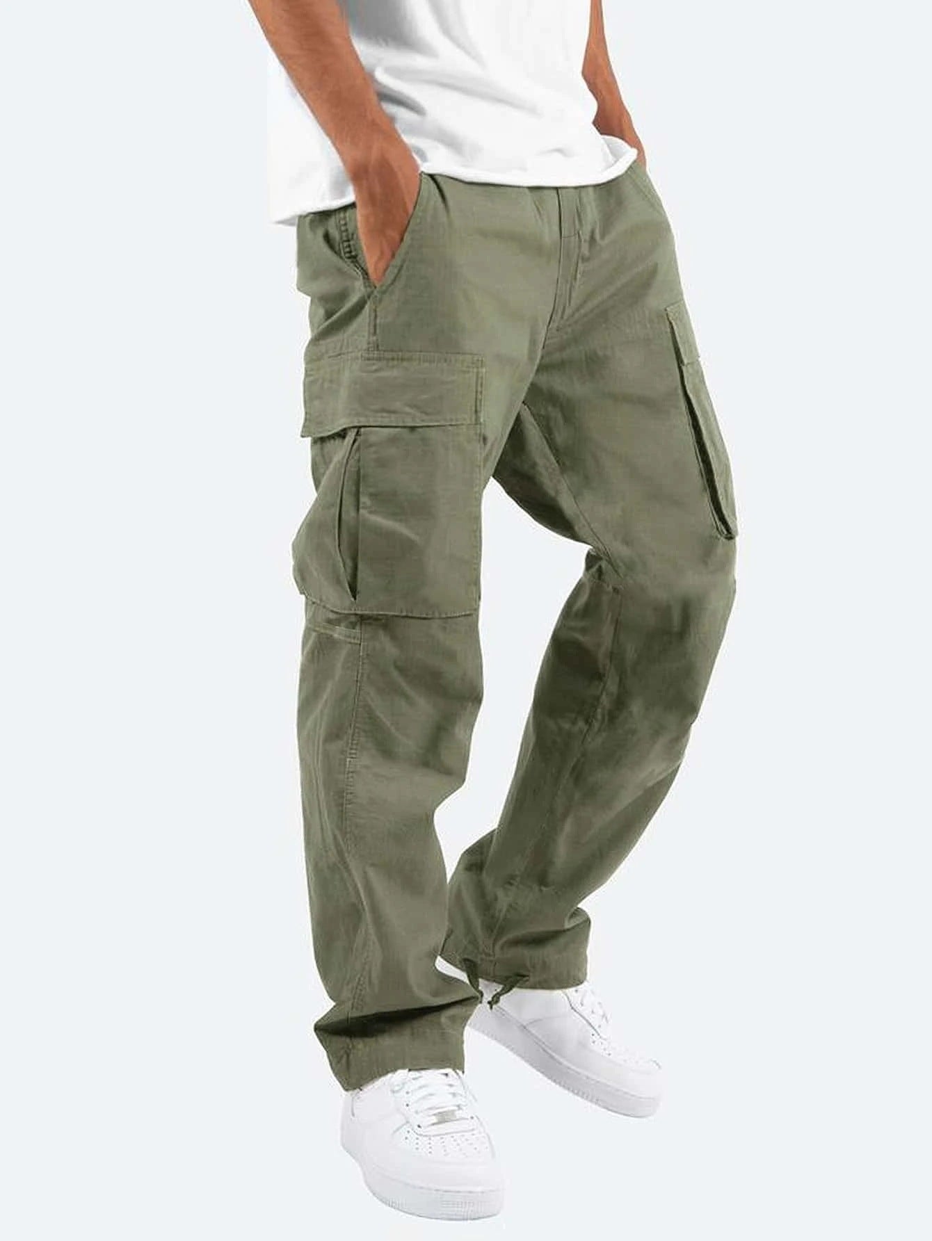 Brenner | Men’s Cargo Pants Casual Fit Trousers