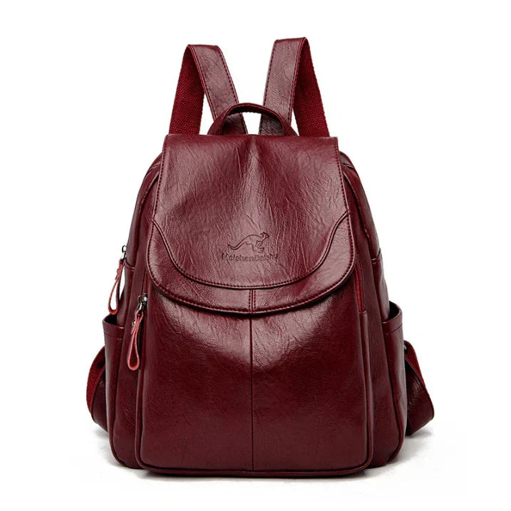 Chic and Secure Organised Travel Anti-Theft Backpack for Stylish Women