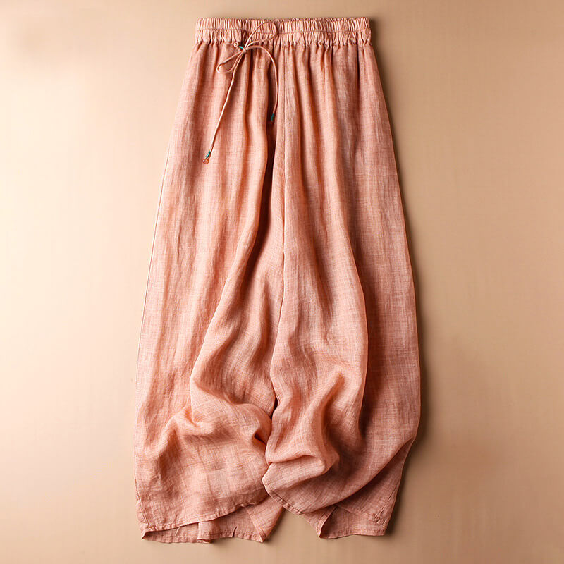 Eleyna | Women’s Cotton-Linen Summer Pants