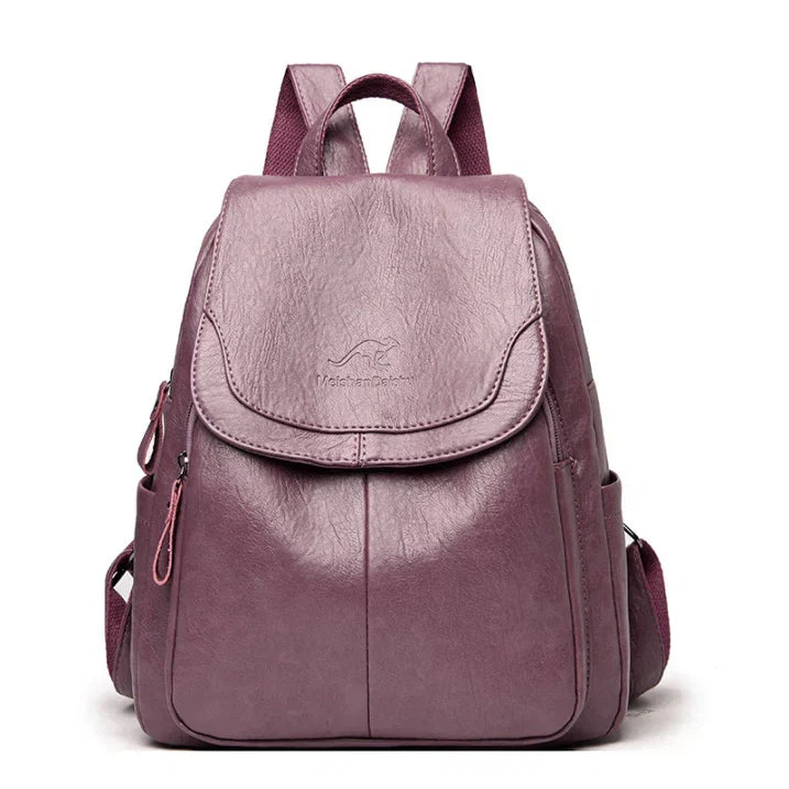 Chic and Secure Organised Travel Anti-Theft Backpack for Stylish Women