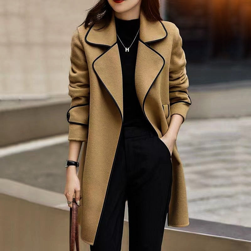 Elorisa | Women’s A-Line Wool Blend Coat