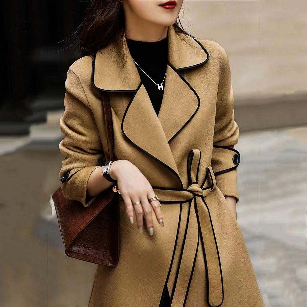 Elorisa | Women’s A-Line Wool Blend Coat